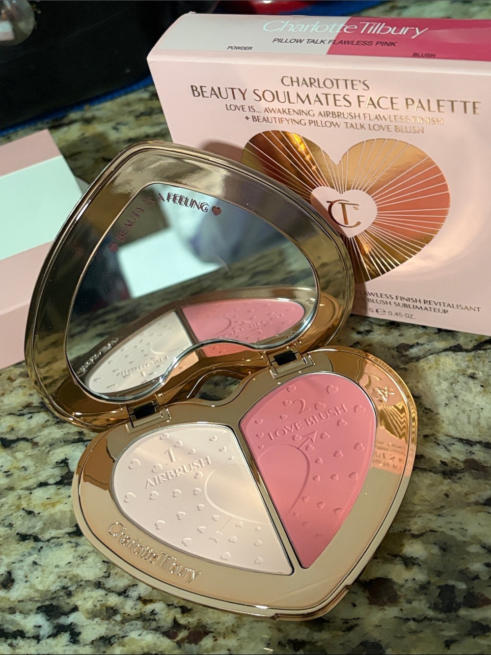 🙏🖤Charlotte Tilbury Beauty Soulmates Face Palette